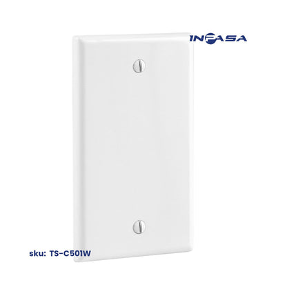 Tapa Ciega Plástica Color Blanco Inpasa