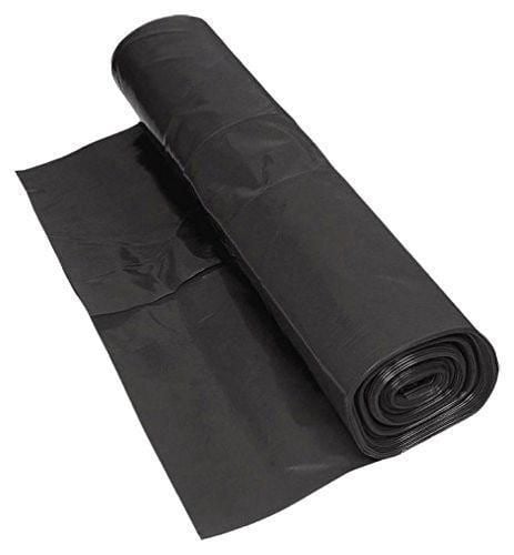 Rollo Plástico Negro de 20'X100'X4mil INPASA