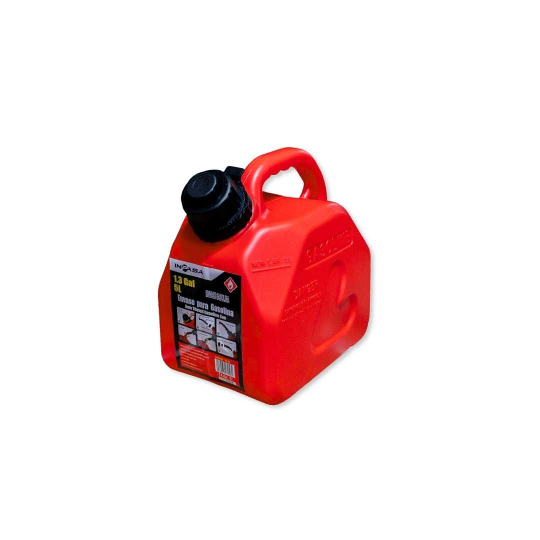 Envase Gasolina para Capacidad de 5L Inpasa