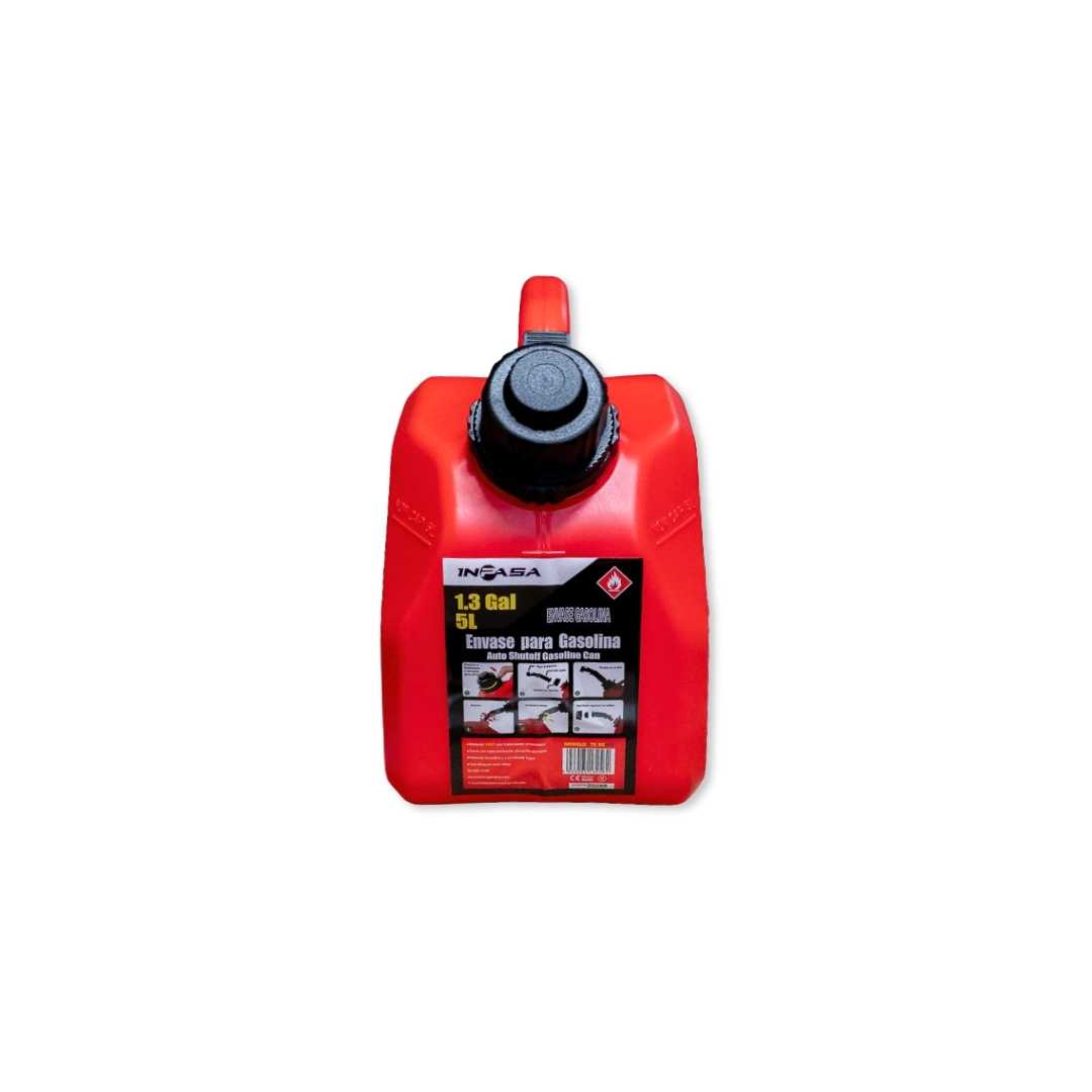 Envase Gasolina para Capacidad de 5L Inpasa