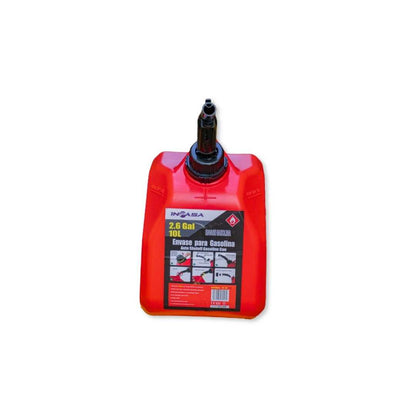 Envase Gasolina para Capacidad de 10L Inpasa