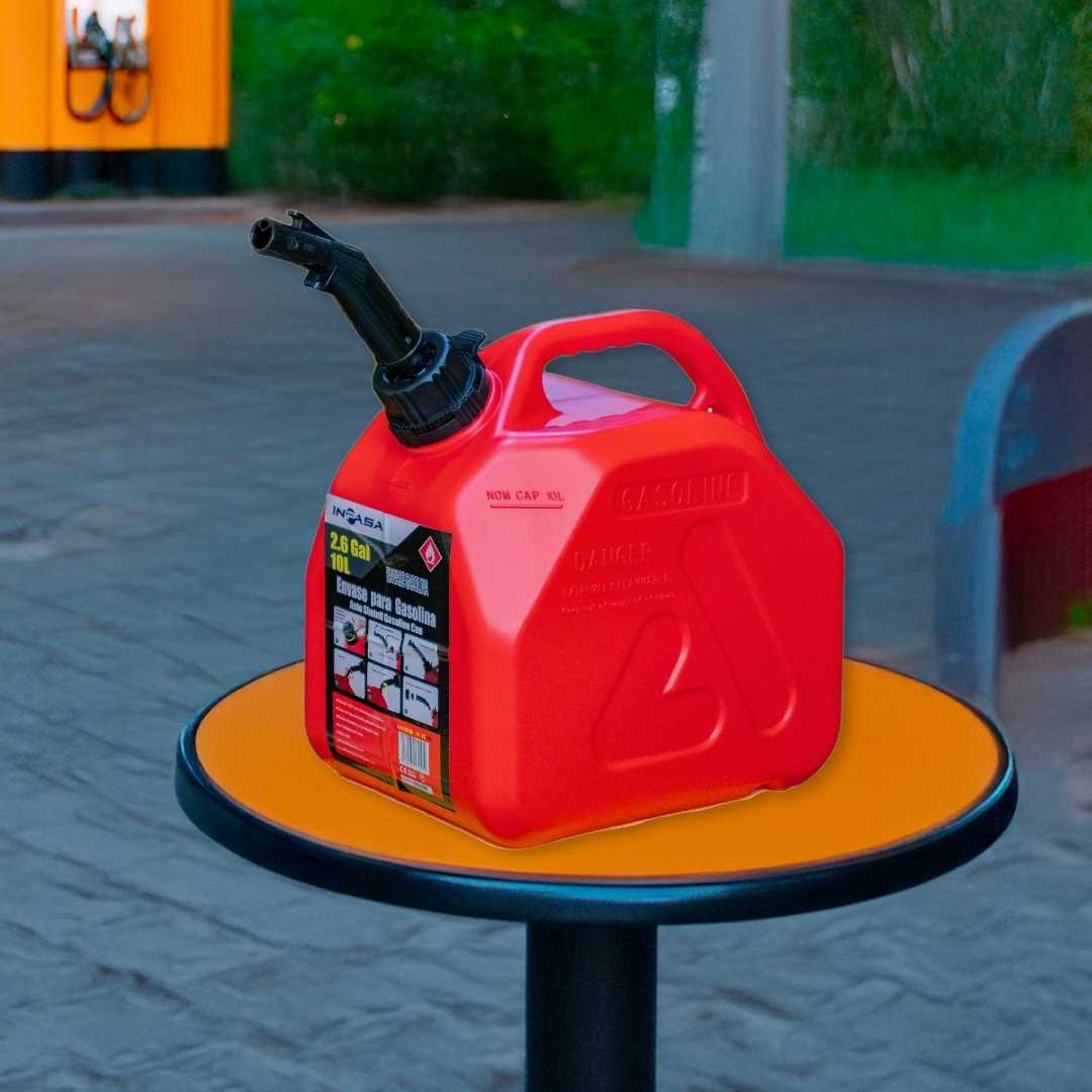 Envase Gasolina para Capacidad de 10L Inpasa
