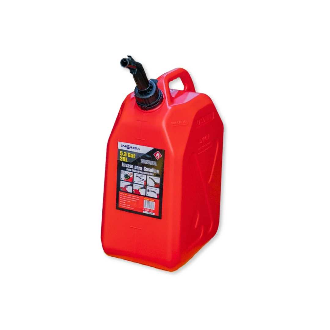 Envase Gasolina para Capacidad de 20L Inpasa