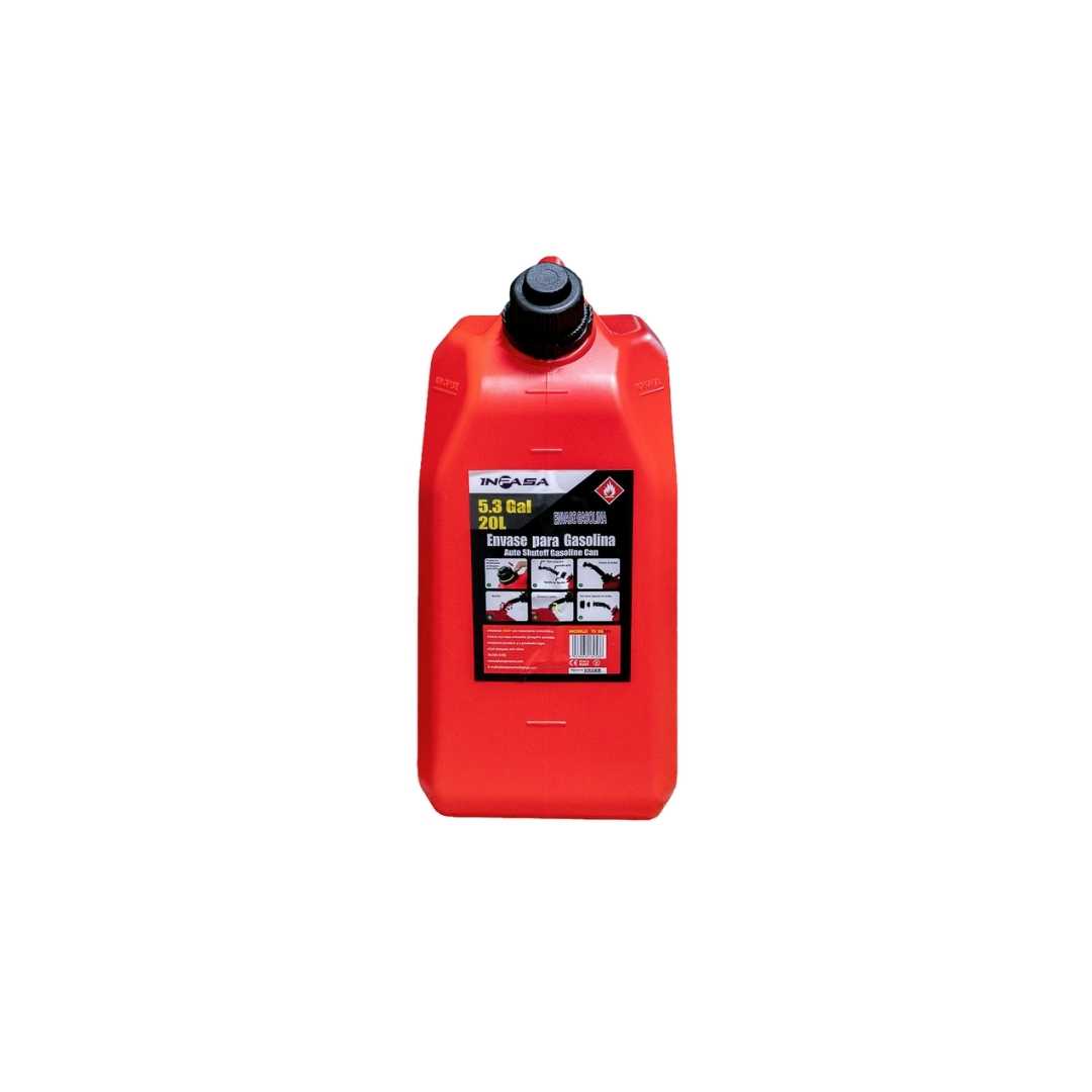 Envase Gasolina para Capacidad de 20L Inpasa