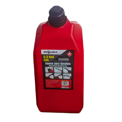 Envase Gasolina para Capacidad de 20L Inpasa