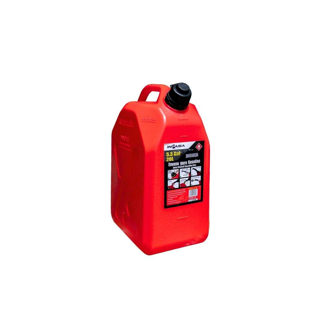 Envase Gasolina para Capacidad de 20L Inpasa
