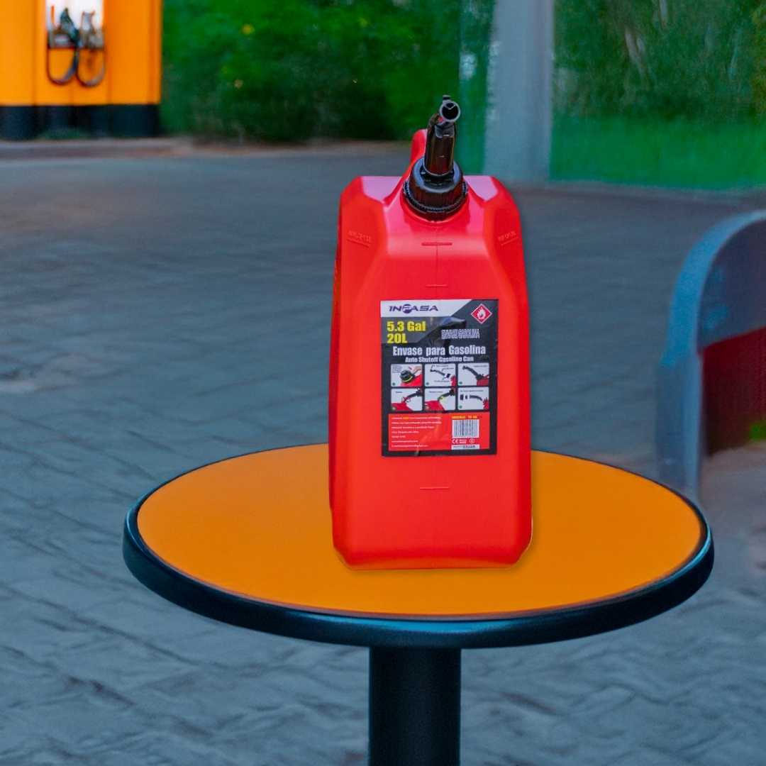 Envase Gasolina para Capacidad de 20L Inpasa