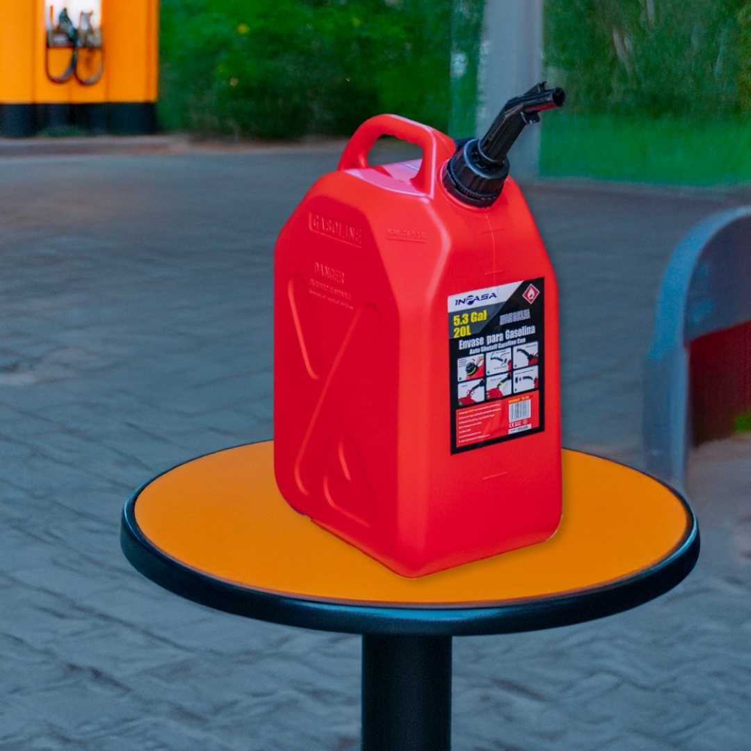 Envase Gasolina para Capacidad de 20L Inpasa