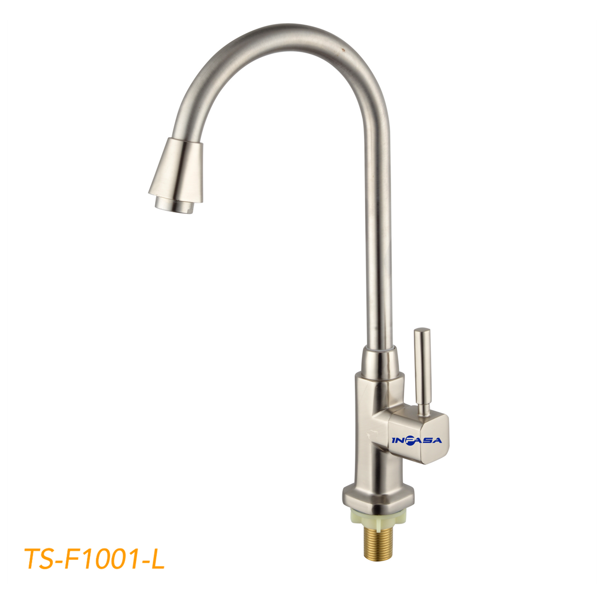 LLAVE DE FREGADOR SENCILLO SATINADO