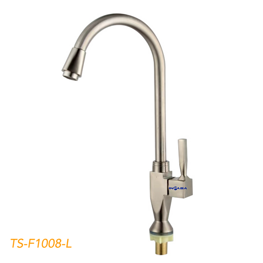 LLAVE DE FREGADOR SENCILLO SATINADO