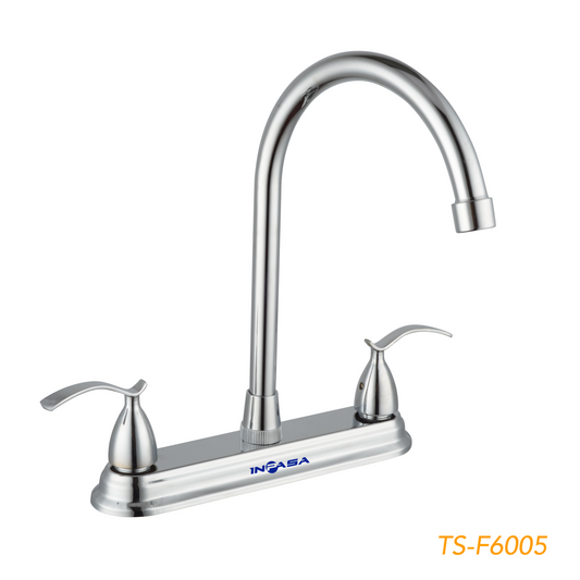 LLAVE DE FREGADOR DOBLE BRONCE (C20)