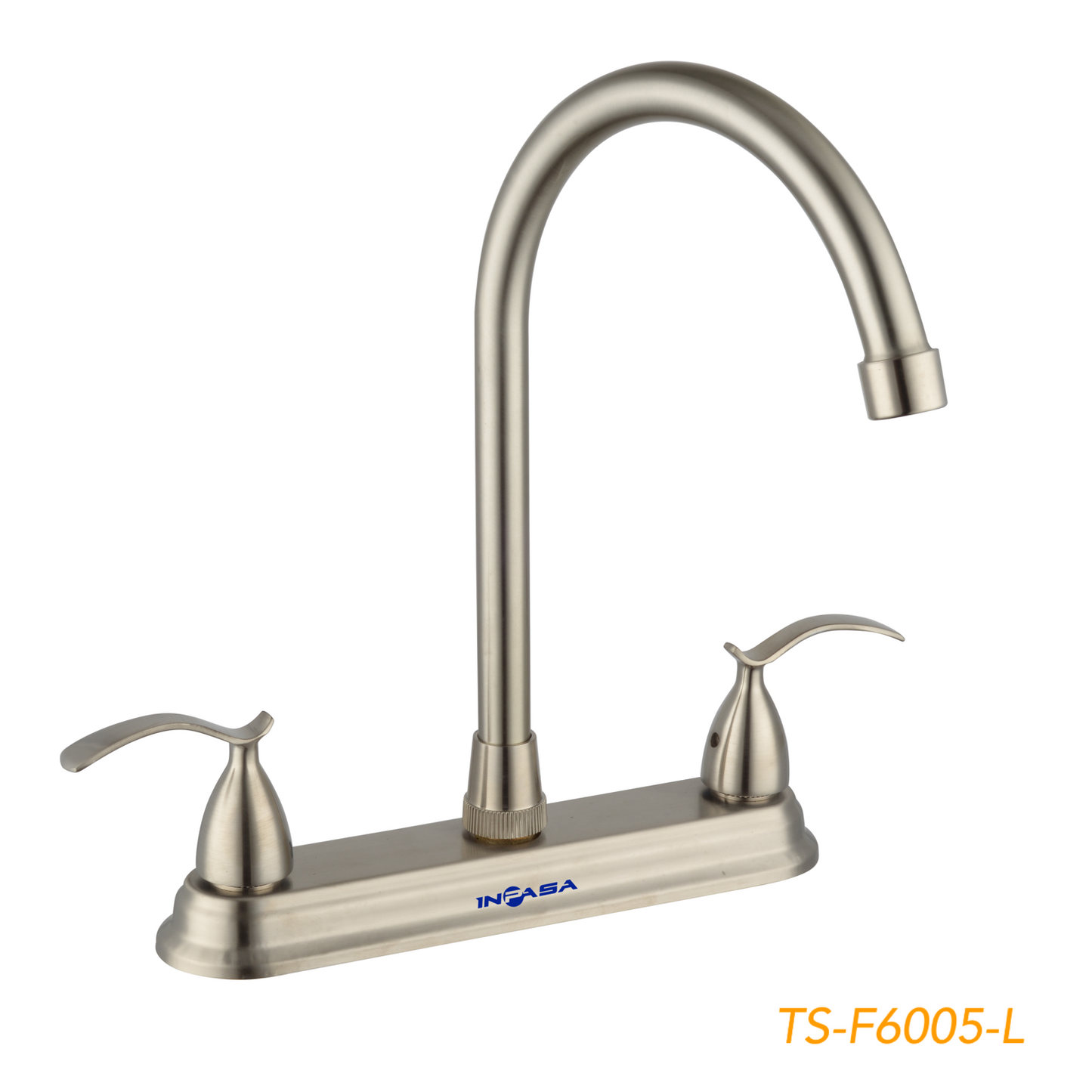 LLAVE DE FREGADOR DOBLE SATINADO (C20)