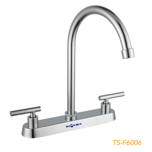 LLAVE DE FREGADOR DOBLE BRONCE (C20)