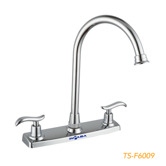 LLAVE DE FREGADOR DOBLE BRONCE (C20)