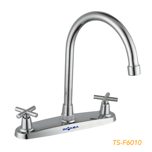 LLAVE DE FREGADOR DOBLE BRONCE (C20)