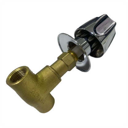 Llave de Baño Bronce Sencilla 1/2" Completa Inpasa