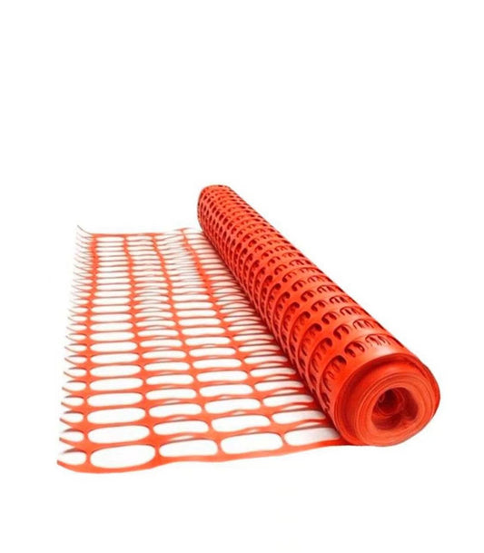 MALLA DE SEGURIDAD NARANJA 1.2MX30MTS