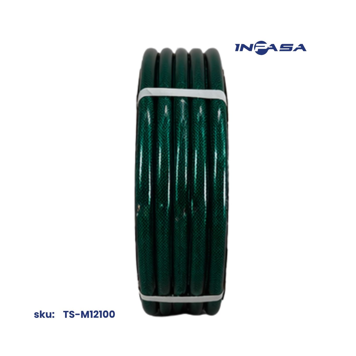 Manguera Reforzada para Jardín de 1/2" x 75' Inpasa