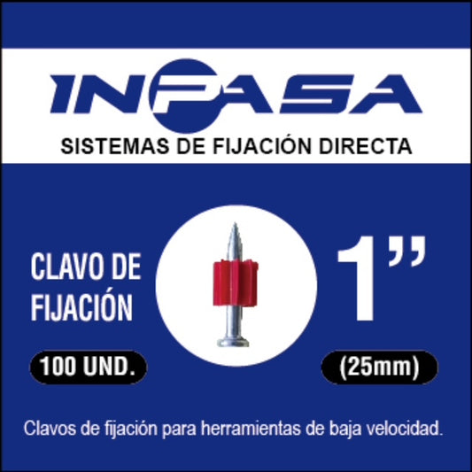 CLAVO PARA FULMINANTE 1" (C50)