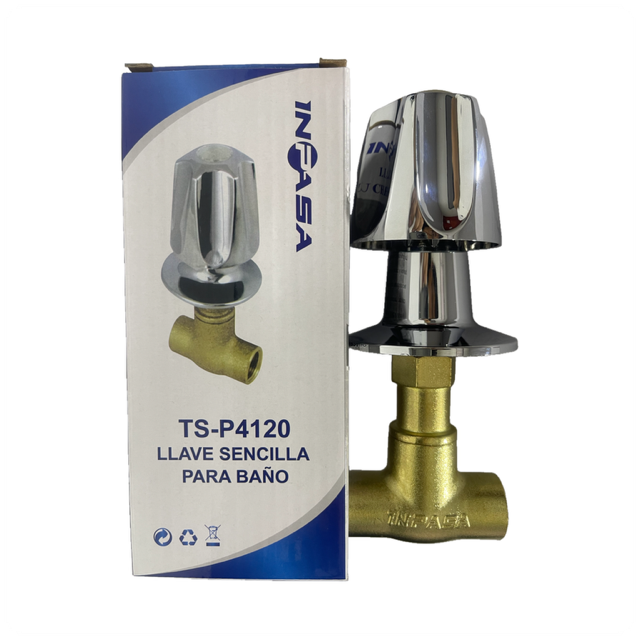 LLAVE DE BAÑO METALICO INPASA (C40)