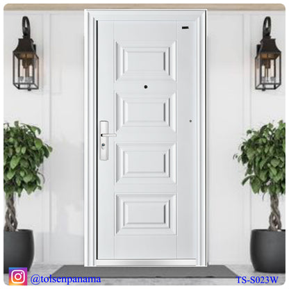 Puerta de Seguridad Multipunto Blanca IZQ.