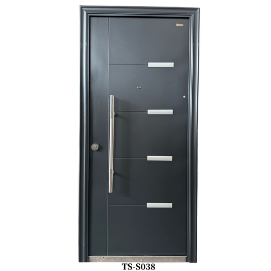 PUERTA DE SEGURIDAD MULTIPUNTO CON ALUMINIO TS-S038L