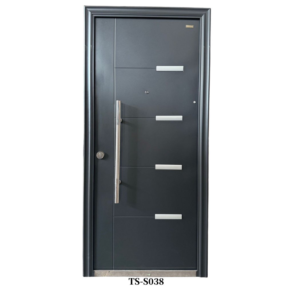 PUERTA DE SEGURIDAD MULTIPUNTO CON ALUMINIO TS-S038R