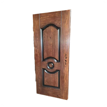 Puerta de Seguridad Multipuntos Caoba Deracha