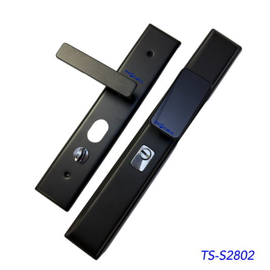 MANIGUETA NEGRA LARGA PARA PUERTA MULTIPUNTO