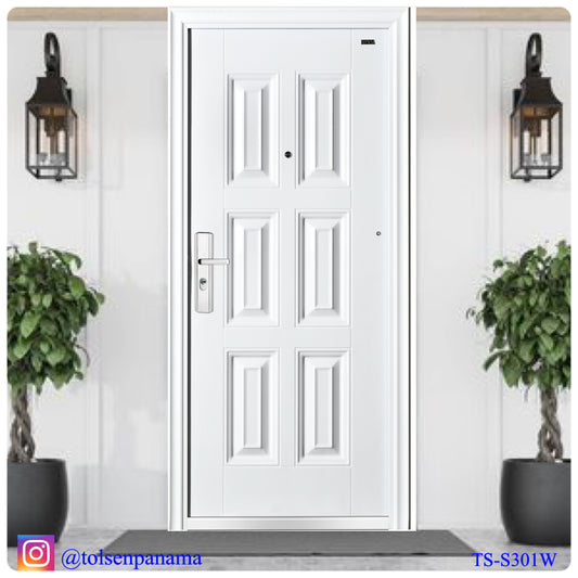 Puerta de Seguridad Multipunto Blanca TS-S301WR