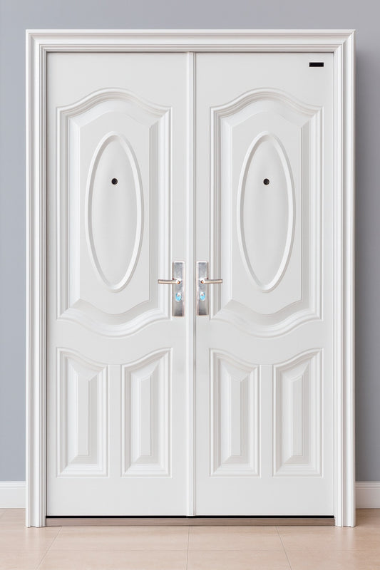 PUERTAS DE SEGURIDAD MULTIPUNTO BLANCA 2 PAÑO IZQ.