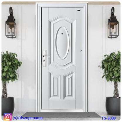 PUERTAS DE SEGURIDAD MULTIPUNTO BLANCA DER.