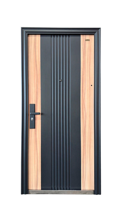 PUERTA DE SEGURIDAD WOOD GREY DER.