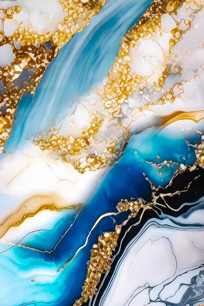 Lamina UV Ocean Gold 4'X8'