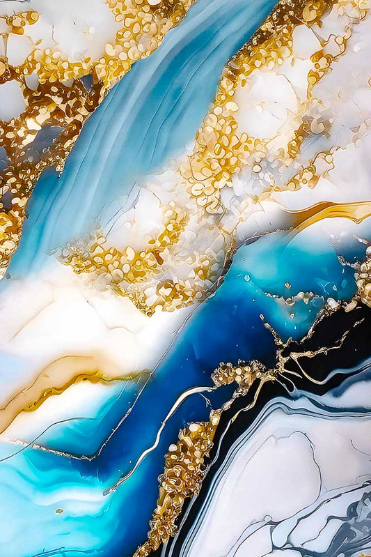 LAMINA UV OCEAN GOLD 4'X8'