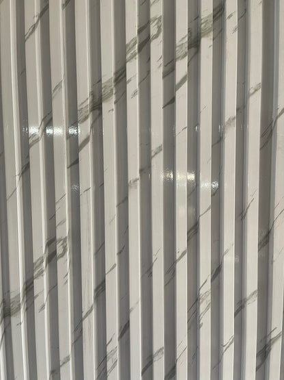 PANELES WPC BLANCO MARMOL