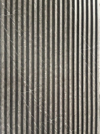 Revestimiento Wpc Gris Mármol Para Pared 24x160x2900mm