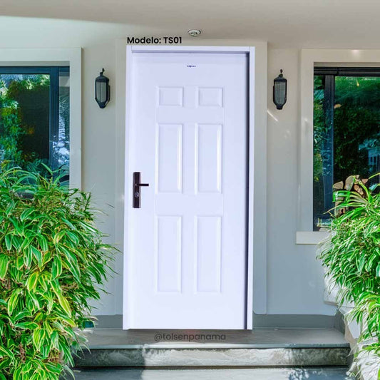 PUERTA METALICA C/MARCO BISAGRA Y CERRADURA