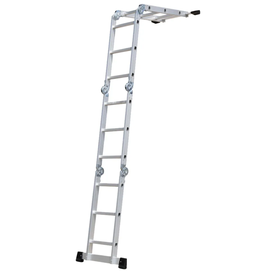 ESCALERA MULTIPOSICION DE ALUMINIO 12'