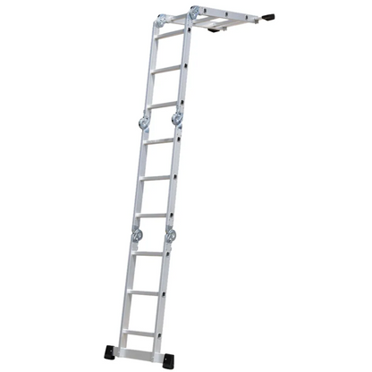 ESCALERA MULTIPOSICION DE ALUMINIO 12'