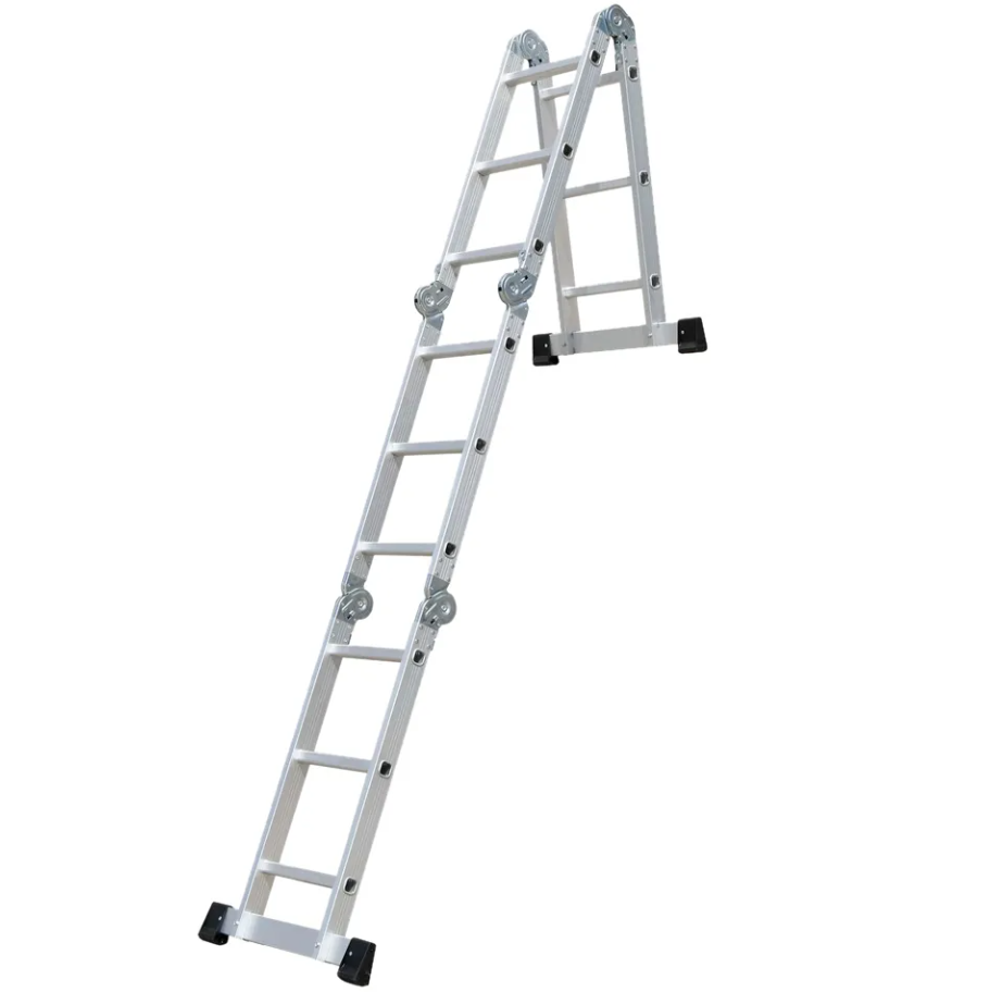 ESCALERA MULTIPOSICION DE ALUMINIO 12'
