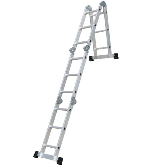 ESCALERA MULTIPOSICION DE ALUMINIO 12'