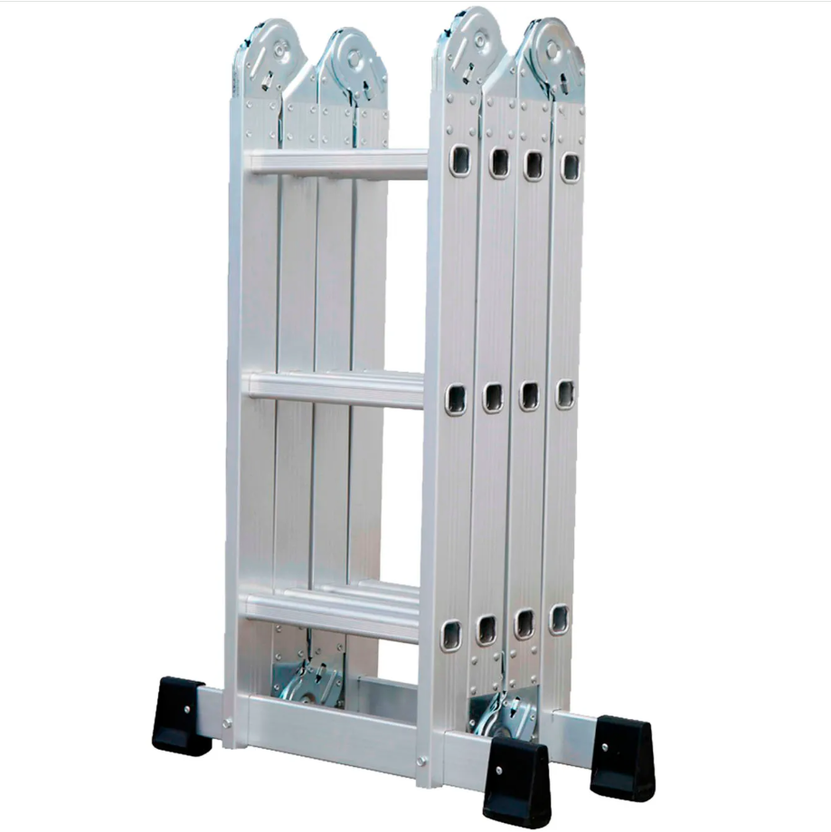 ESCALERA MULTIPOSICION DE ALUMINIO 12'