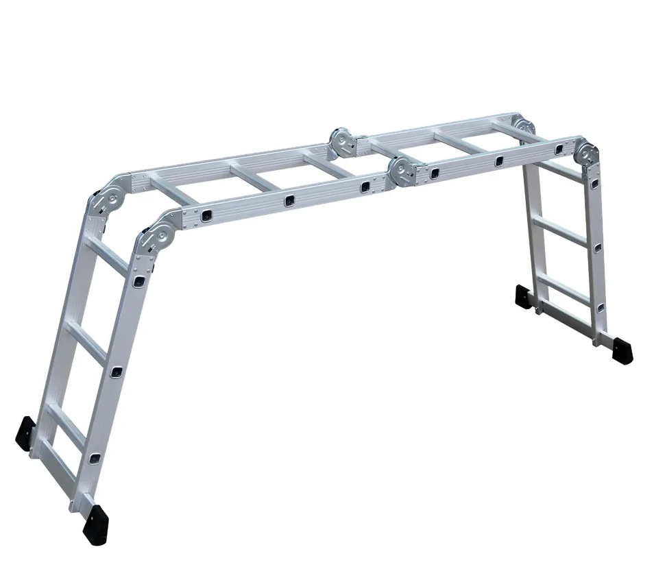 ESCALERA MULTIPOSICION DE ALUMINIO 12'