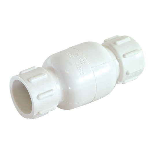 CHECK VALVE PVC 1-1/4" (C56)