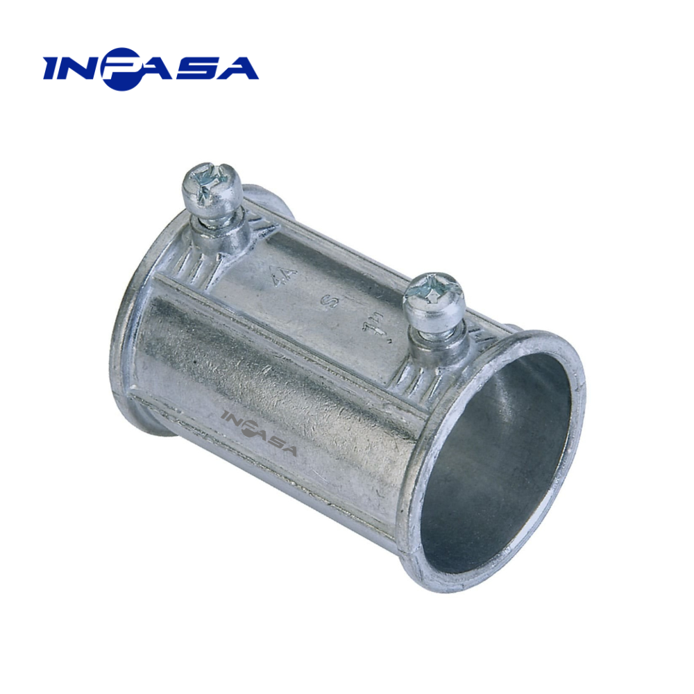 Unión Emt Galvanizada De 1/2" Para Canalización Eléctrica