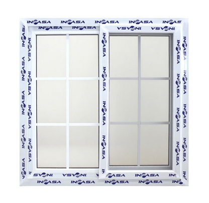 Ventana Francesa pvc o upvc 100x100cm Inpasa - Tolsen - Panama