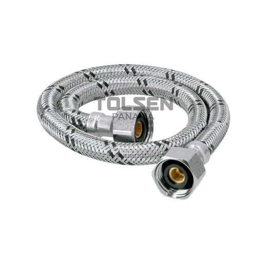 TUBO ABASTO ACERO 1/2"X1/2"INPASA