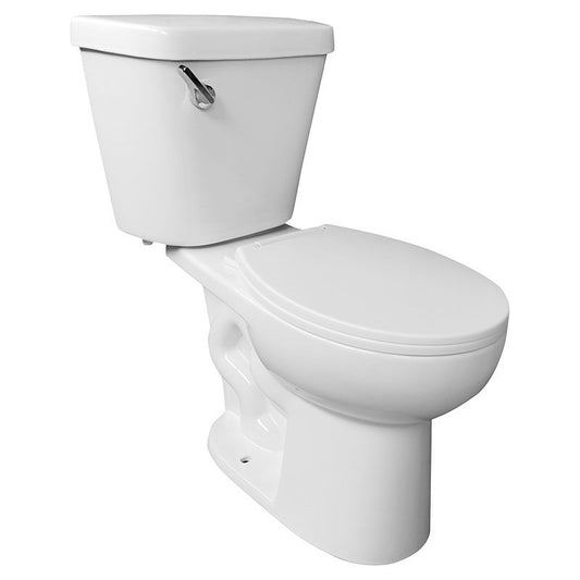 Inodoro Platinum dos piezas Blanco Redondo Inpasa