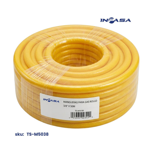 Manguera Para Gas Rollo 50M